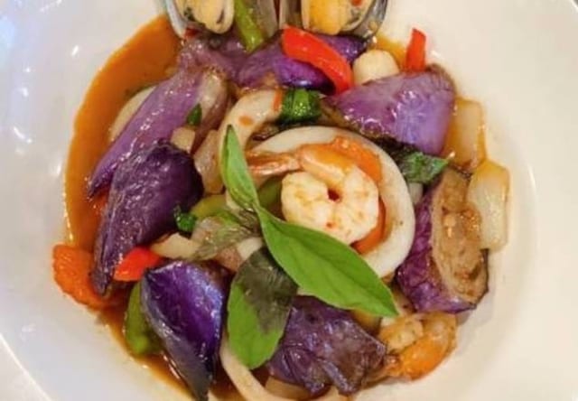Spicy Eggplants.