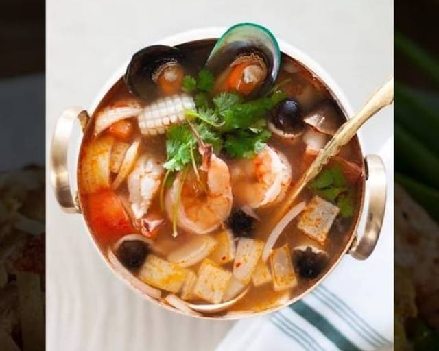 Tom Yum Noodle Soup.